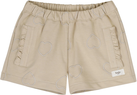 meisjes korte broek Zand - 122-128