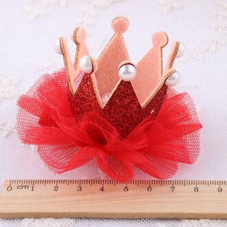Meisjes Kroon Prinses Haar Clip Kant Parel Shiny Star Hoofdband Haarspelden Haarspeldjes Hoofddeksels Haar Accessoires