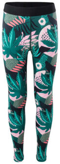 Meisjes legging met jungleprint - maat 164 Groen
