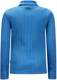 meisjes longsleeve Blauw - 116