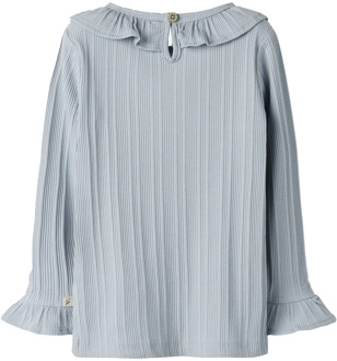 meisjes longsleeve Blauw - 116