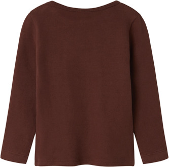 meisjes longsleeve Bruin - 92