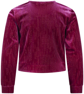 meisjes longsleeve Cerise - 104-110