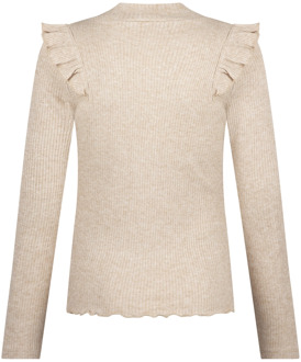 meisjes longsleeve Champagne - 152-158