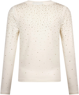 meisjes longsleeve Ecru - 140-146