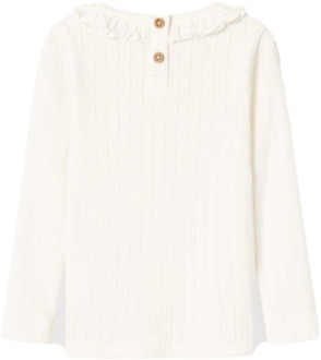 meisjes longsleeve Ecru - 98