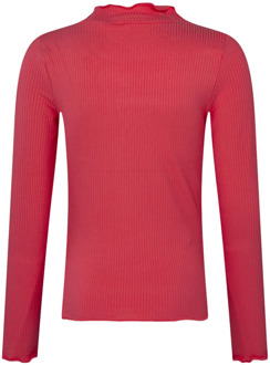 meisjes longsleeve Koraal - 140-146