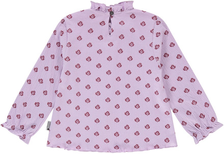 meisjes longsleeve Lila - 122