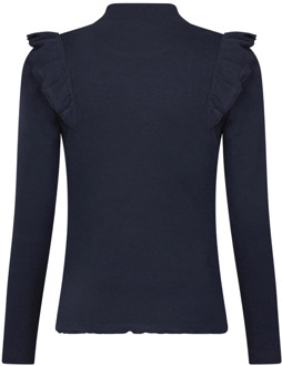 meisjes longsleeve Marine - 104-110