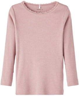 meisjes longsleeve Mauve - 104