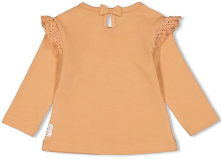 meisjes longsleeve Oranje - 68