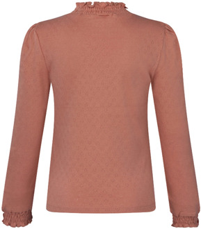 meisjes longsleeve Oud rose - 152-158