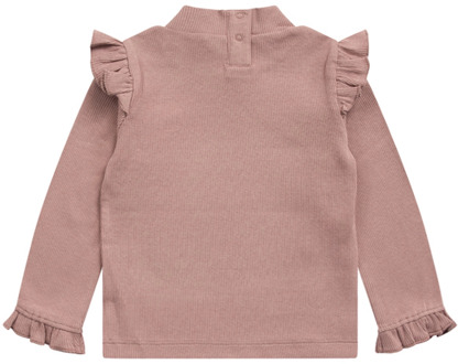 meisjes longsleeve Oud rose - 80