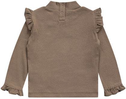 meisjes longsleeve Taupe - 98