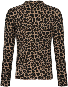 meisjes longsleeve Zand - 104-110