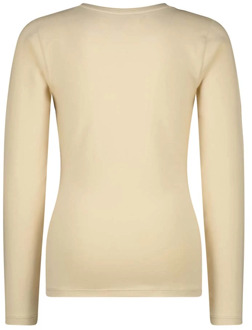 meisjes longsleeve Zand - 140