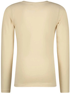 meisjes longsleeve Zand - 140