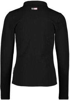 meisjes longsleeve Zwart - 104