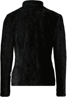 meisjes longsleeve Zwart - 110