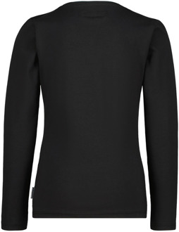 meisjes longsleeve Zwart - 116