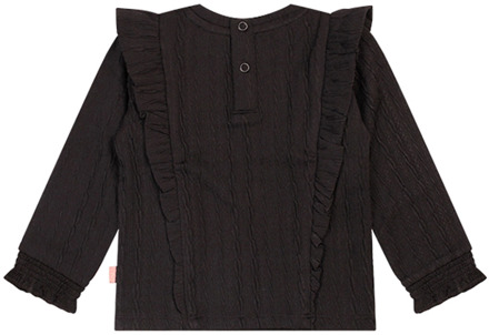 meisjes longsleeve Zwart - 86
