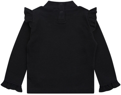meisjes longsleeve Zwart - 86