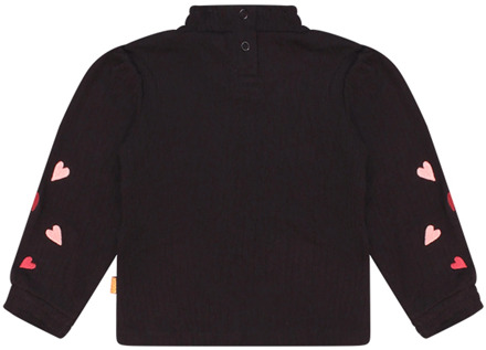 meisjes longsleeve Zwart - 92