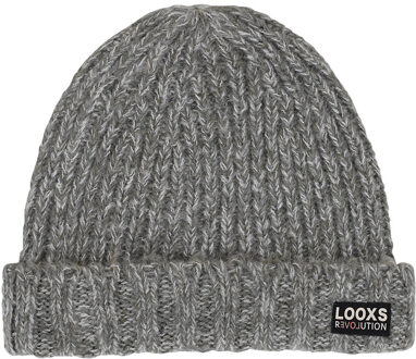 Meisjes muts gebreid - Sage groen - Maat 53