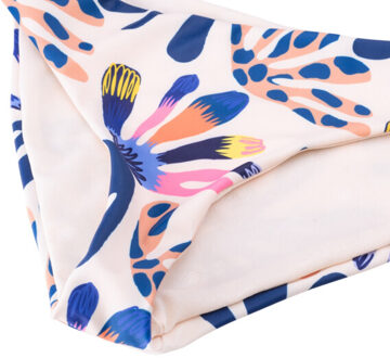 Meisjes rodani bloemen bikinibroekje - maat 164 Veelkleurig