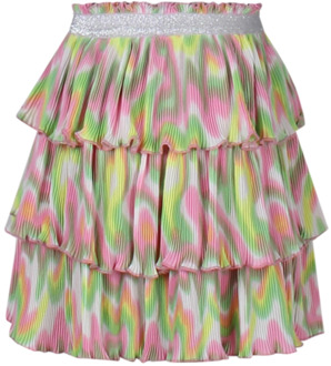 meisjes rok Appel groen - 128-134