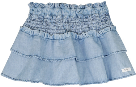 meisjes rok Bleached denim - 86-92