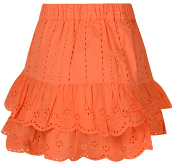 meisjes rok Koraal - 152-158