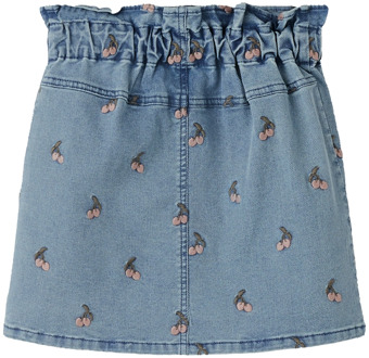 meisjes rok Medium denim - 110