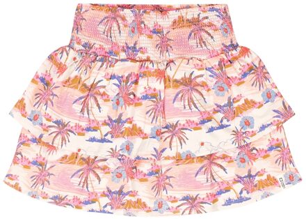 meisjes rok Perzik - 98-104