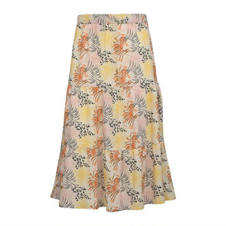 Meisjes rok - Tropical bloemen - Maat 146/152