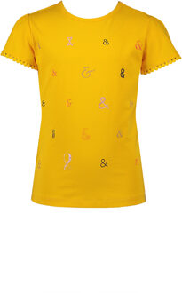 meisjes shirt N202-5401/507 geel - 104