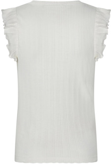 meisjes singlet Ecru - 104-110