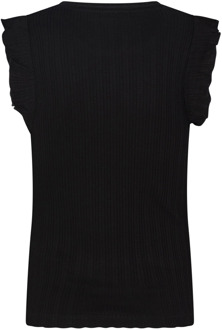 meisjes singlet Zwart - 104-110