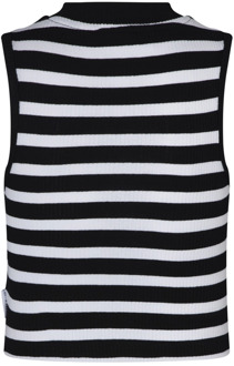 meisjes singlet Zwart - 164-170