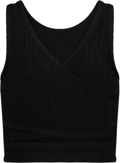 meisjes singlet Zwart - 176