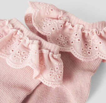 meisjes sokken Oud rose - 62-68