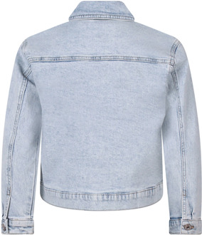 meisjes spijkerjas Bleached denim - 128-134