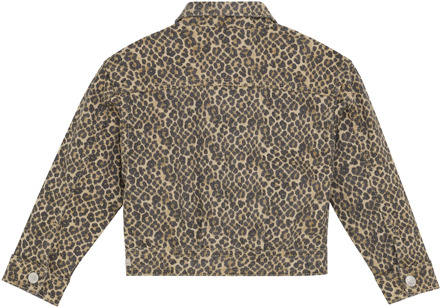 meisjes spijkerjas Bruin - 134