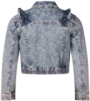 meisjes spijkerjas Medium denim - 116-122