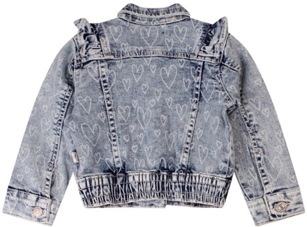 meisjes spijkerjas Medium denim - 86