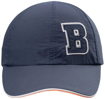 Meisjes sunto geborduurd logo baseball cap - maat One size Blauw