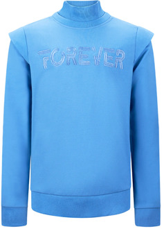 meisjes sweater Blauw - 116