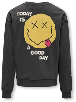 meisjes sweater Donker grijs - 122-128