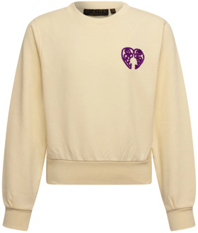 meisjes sweater Ecru - 128-134