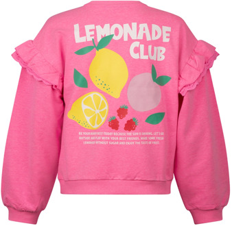 meisjes sweater Fel rose - 152-158